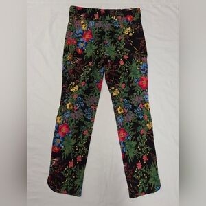 Soft Surroundings In Bloom Ankle Pants Black M